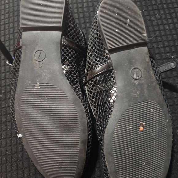 a new day Black Mesh Flats - Picture 3 of 4